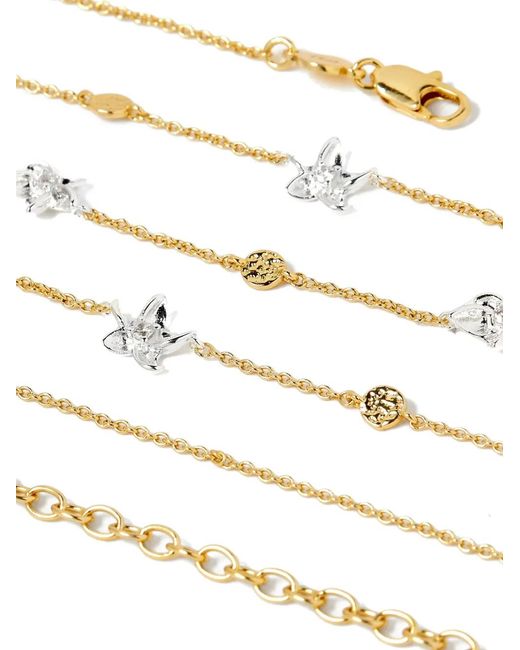 Yoj White Luludi Charm Necklace