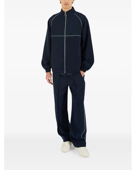 KROST Blue Piping Track Jacket for men
