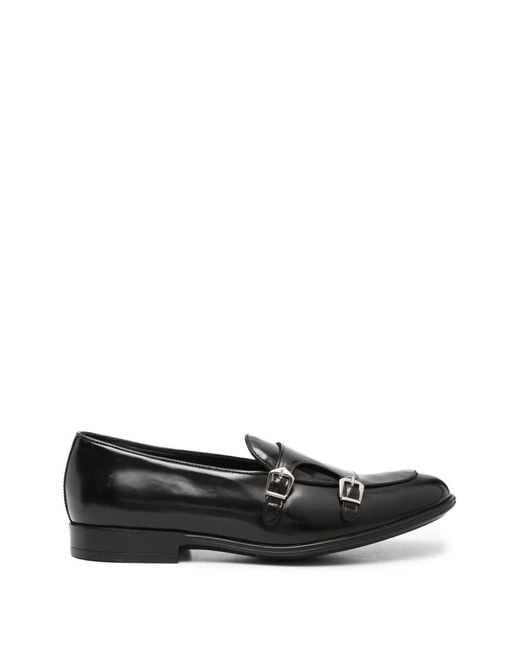 Marechiaro 1962 Black Double-Strap Monk Shoes for men