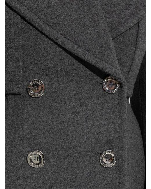 Givenchy Black Cocoon Peacoat