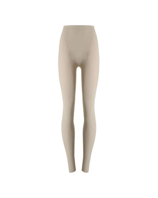 Wolford Natural Seamless Warp-Knit Leggings