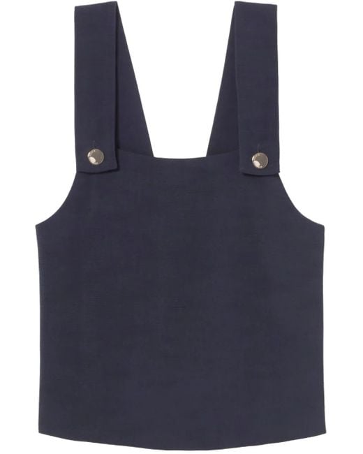 Top Con Scollo Squadrato di Claudie Pierlot in Blue