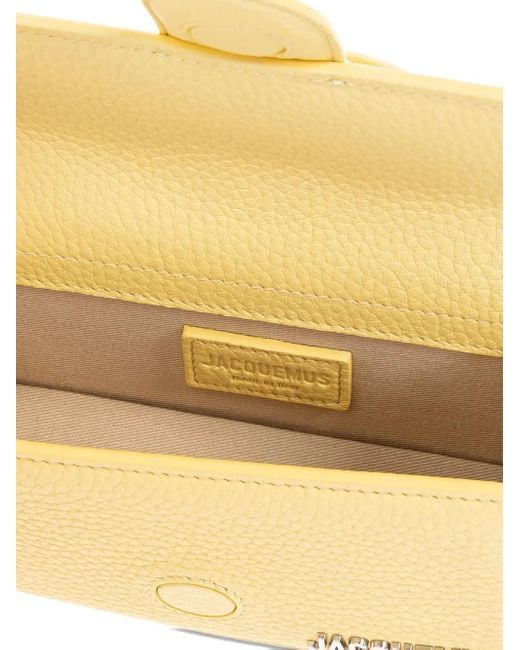 Jacquemus Yellow The Mini Bambino Cross-Body Bag