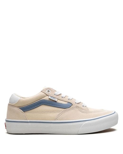 Vans White Rowan "Cream" Sneakers