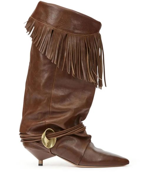 Isabel Marant Brown Elten Stiefel 45Mm