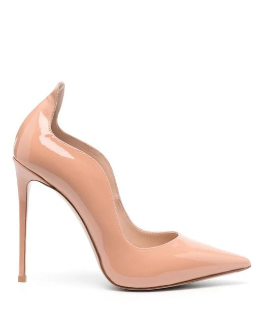Le Silla ポインテッドトゥ パンプス Pink