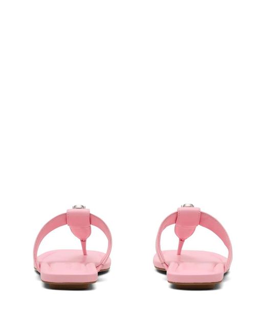 Marc Jacobs Pink Dual T Flip Flops