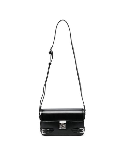 ELEH White Buckle-Detail Cross-Body Bag