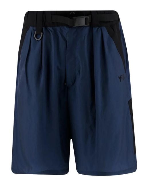 メンズ Y-3 ショートパンツ Blue