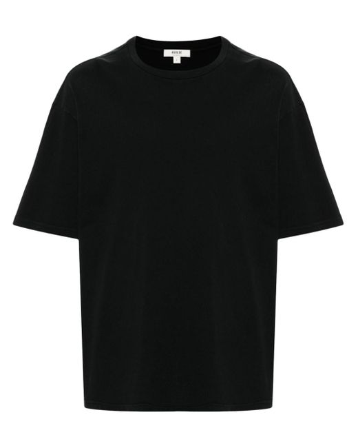 Agolde Black Organic-cotton T-shirt for men