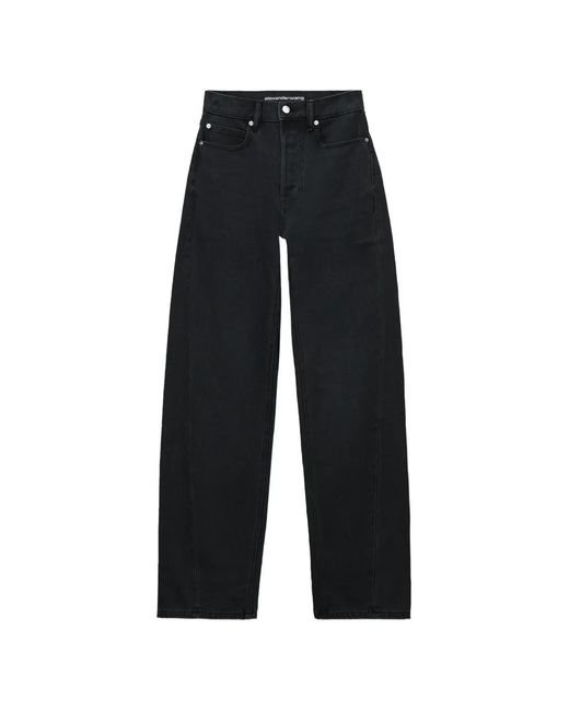 Alexander Wang Blue Float Relaxed Jeans