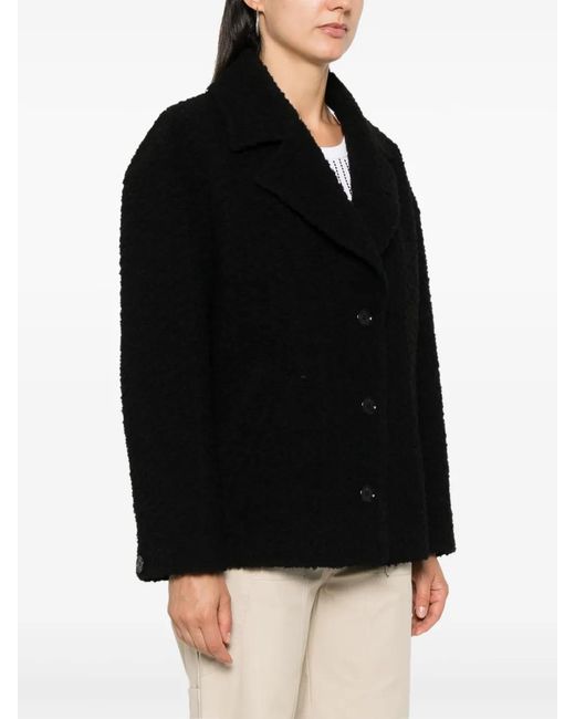 Moschino Black Notched-Lapels Jacket