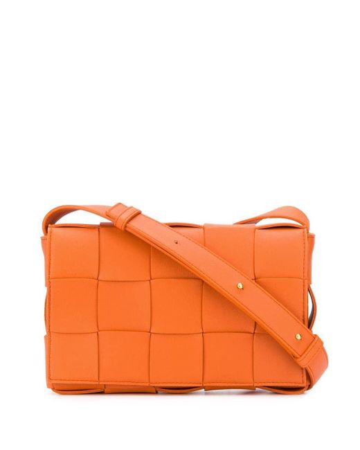Bottega Veneta Orange Cassette Bag