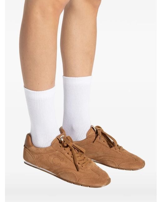 COACH Brown Flache Sneaker Für Frauen