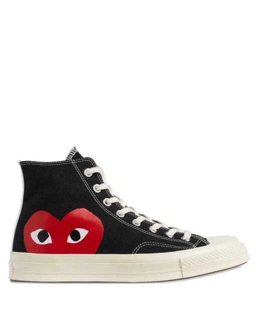 COMME DES GARÇONS PLAY Red X Converse Big Heart Chuck 70 Sneakers