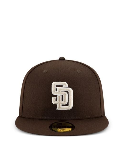 KTZ Brown 59Fifty San Diego Padres Hat for men