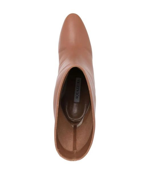 Aquazzura Brown Manzoni Bootie 85