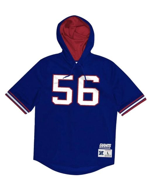 メンズ Mitchell & Ness Nfl N&n "giants 1990 Lawrence Taylor" パーカー Blue