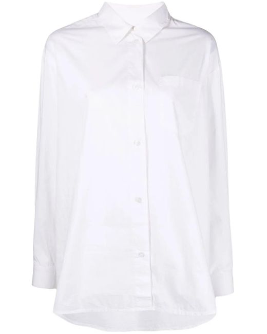 Chemise Edgar En Coton Biologique Skall Studio en coloris White