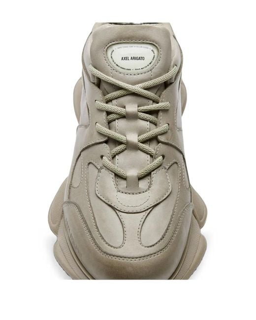 Axel Arigato Gray Eris Leather Sneakers for men
