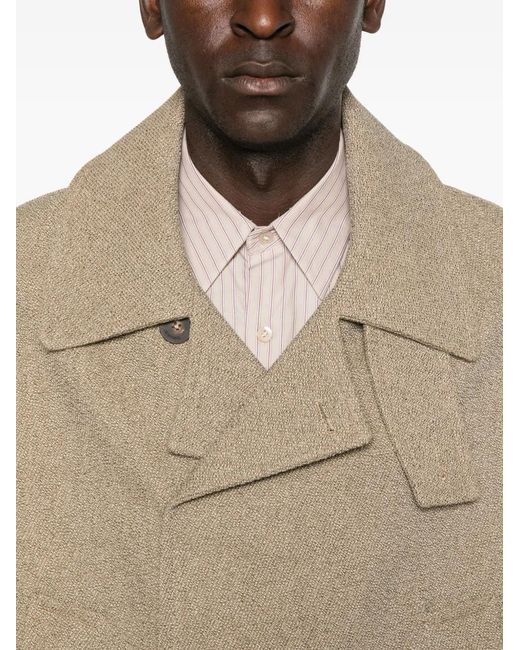 Jacquemus Jack Met Knoopsluiting in het Natural voor heren