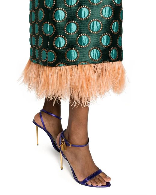 LaDoubleJ Green Column Dress
