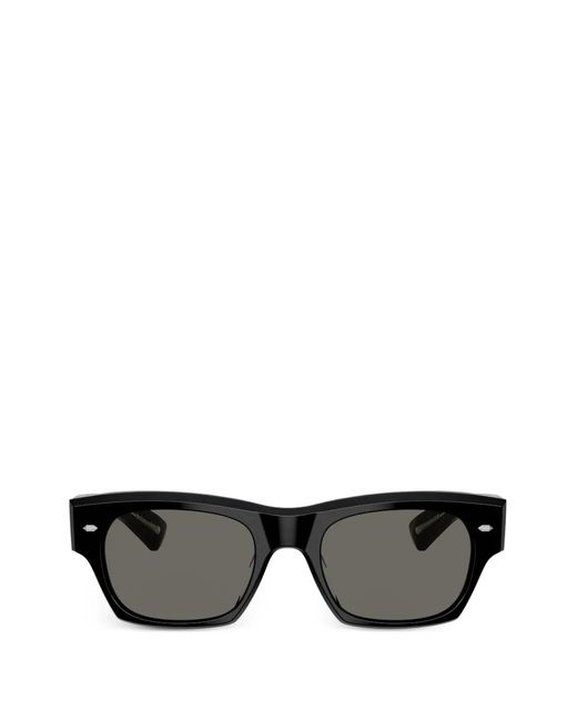 Oliver Peoples Black Kasdan Sunglasses