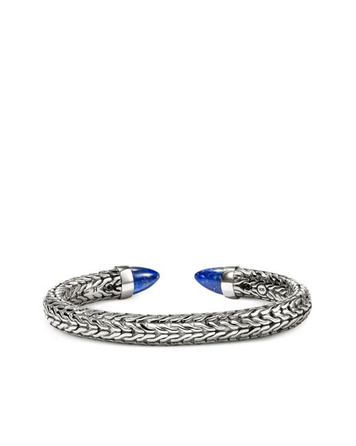John Hardy Blue Sterling Spear 50 Lapis Lazuli Bracelet for men