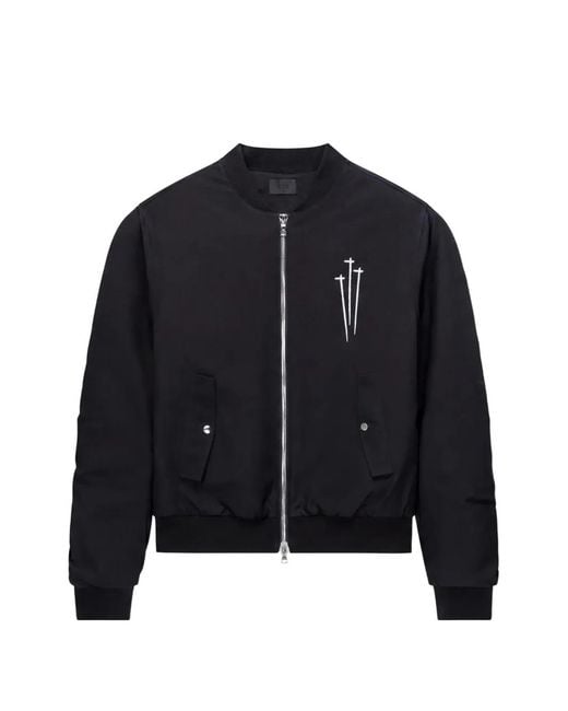 RTA Black Kayden Zip Jacket for men