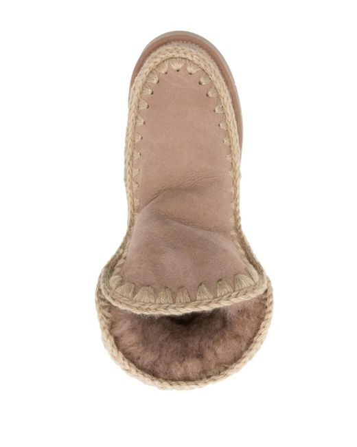 Mou Natural Suede Boots