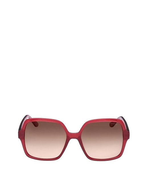 GUESS EYEWEAR Pink Square-Frame Sunglasses