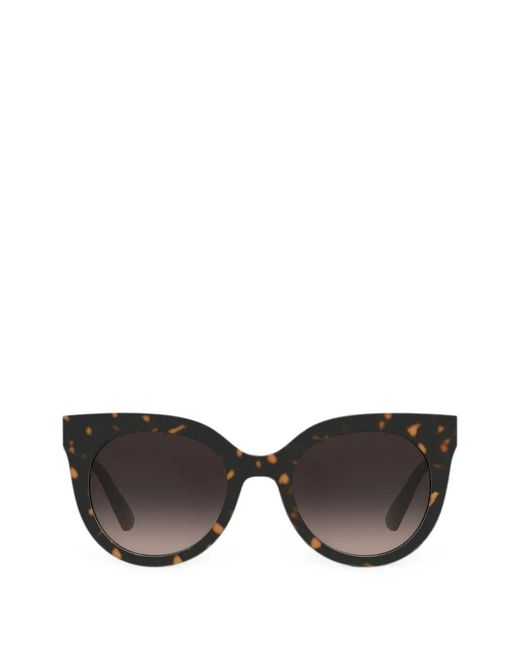 Moschino Black Cat-Eye Sunglasses
