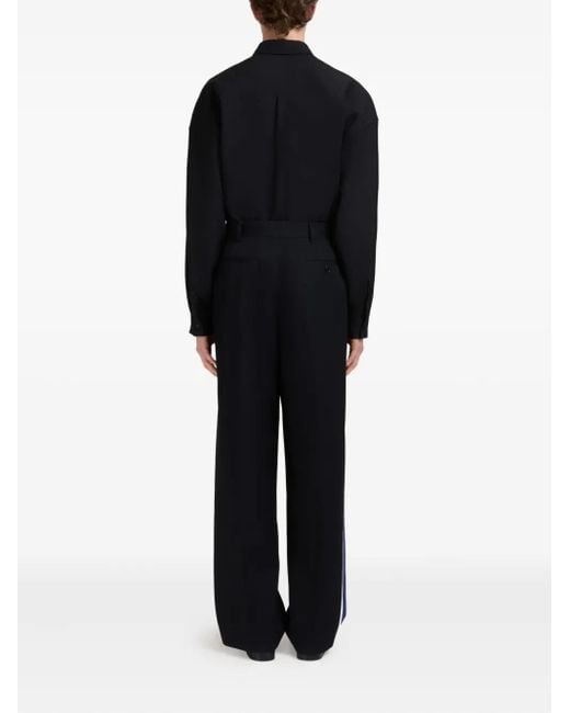 Marni Straight Broek in het Black voor heren