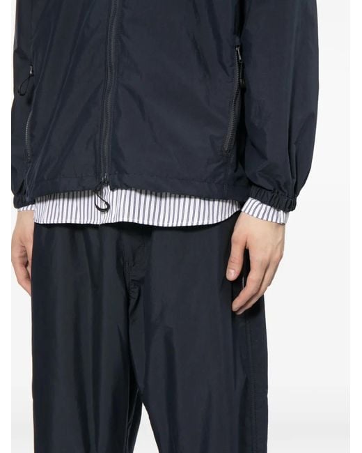 Comme des Garçons Blue Logo-Patch Cargo Pants for men