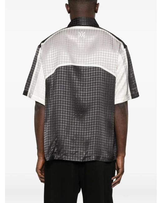 Amiri Black Logo Shirt for men