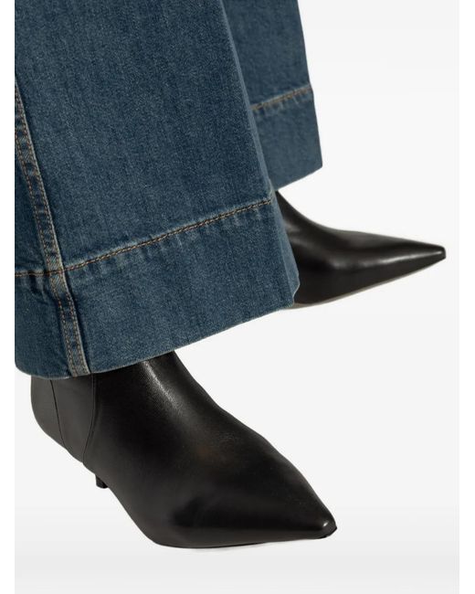 Stuart Weitzman Black 50Mm Naomi Ankle Boots