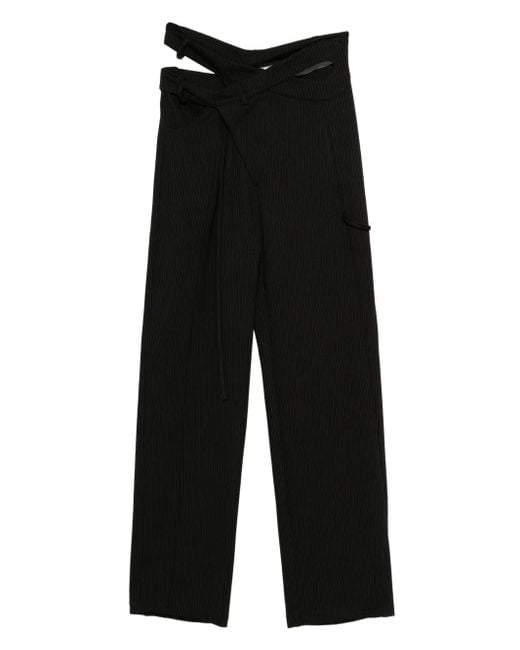OTTOLINGER Black Knitted Wrap Pants