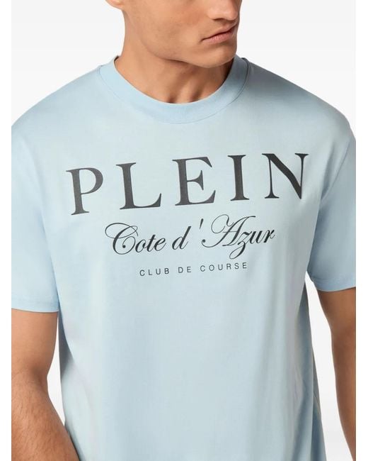 Philipp Plein Blue Club The Course T-Shirt for men