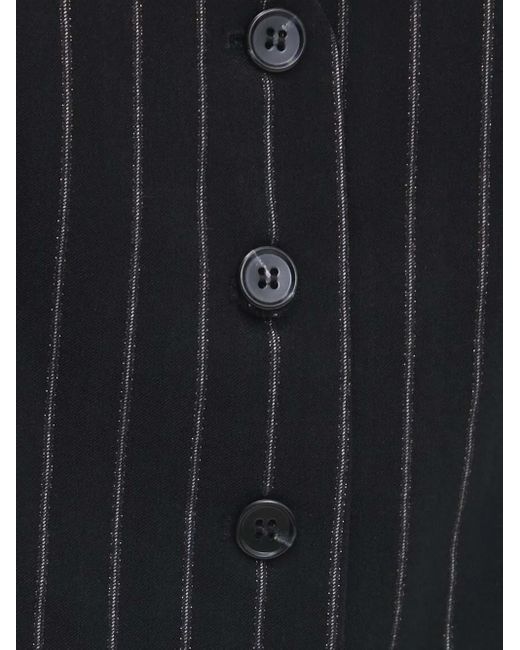 Bruuns Bazaar ストライプ トップ Black