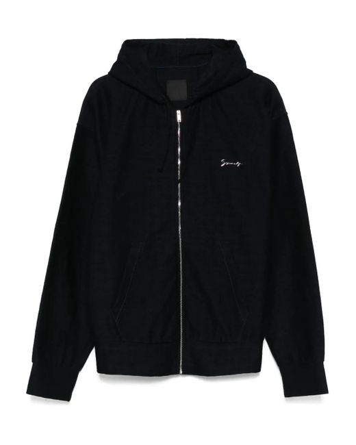Felpa Con Cappuccio 4G di Givenchy in Black da Uomo