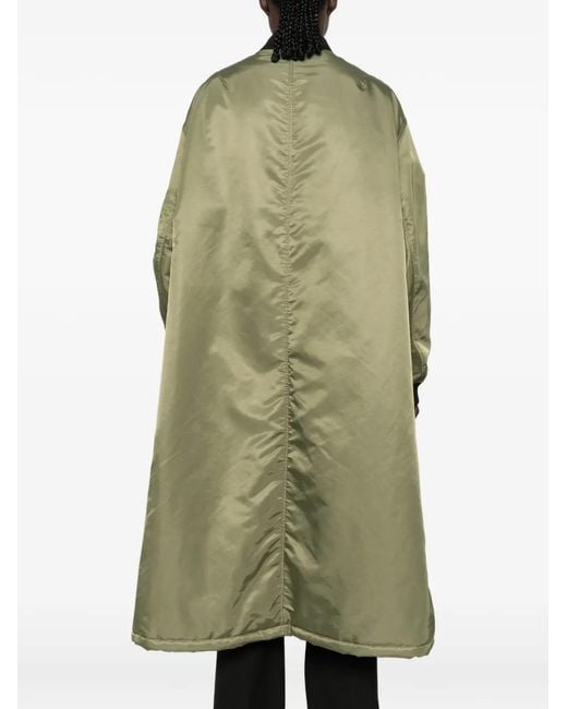 Giorgio Brato Green Zip-Up Coat