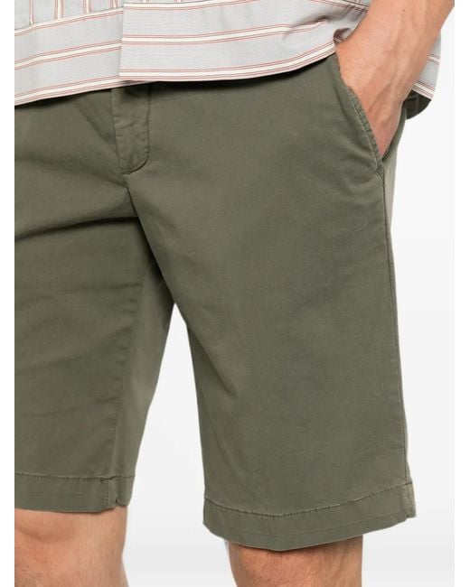 Briglia 1949 Green Malibu Drawstring-Waist Cotton Shorts for men