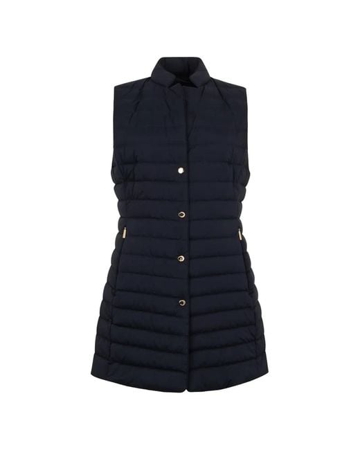Moorer Blue Gayle-S3 Quilted Coat Vest