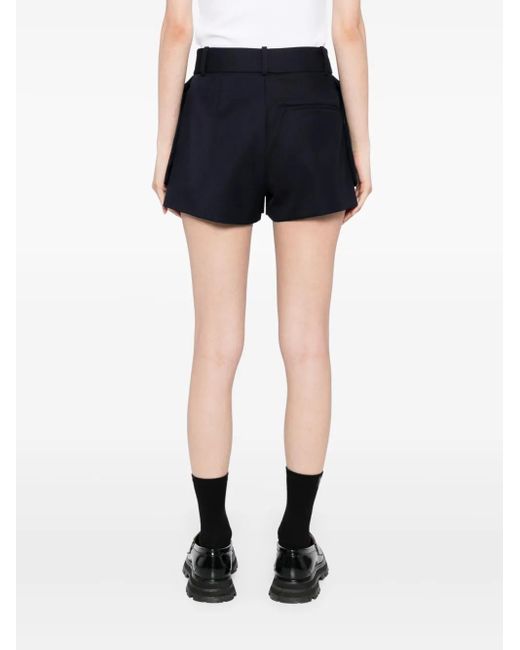Monse Blue Tailored Shorts