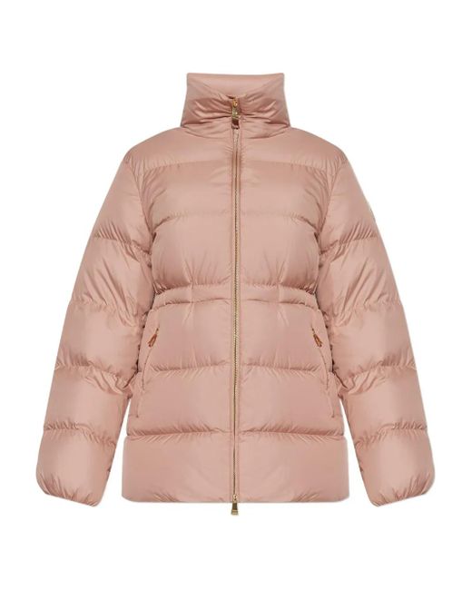 Moncler Brossette Donsjack in het Pink