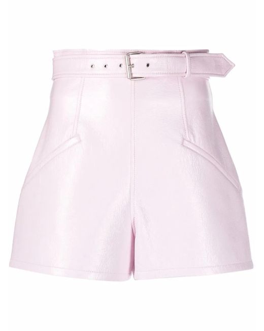 Shorts con cinturón Philosophy Di Lorenzo Serafini de color Pink