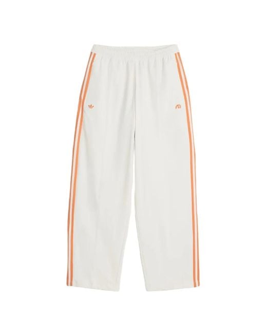 Adidas White X Miaou Pantalon De Jogging À Logo Brodé