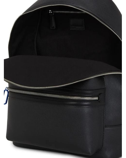 Karl Lagerfeld Blue Logo Backpack for men