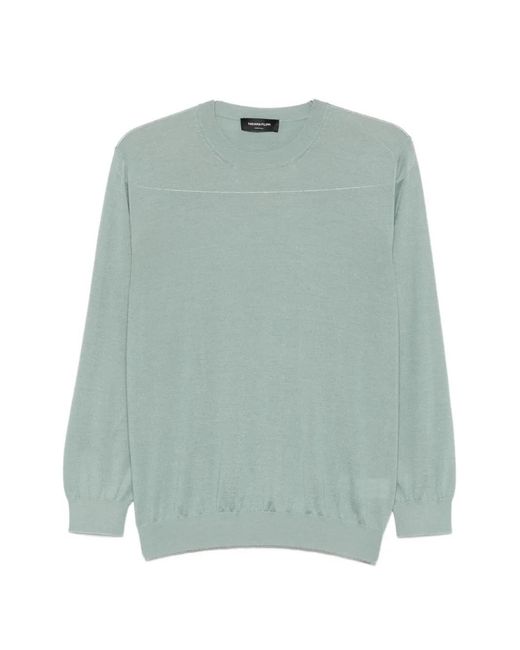 Fabiana Filippi Green Crew-Neck Jumper