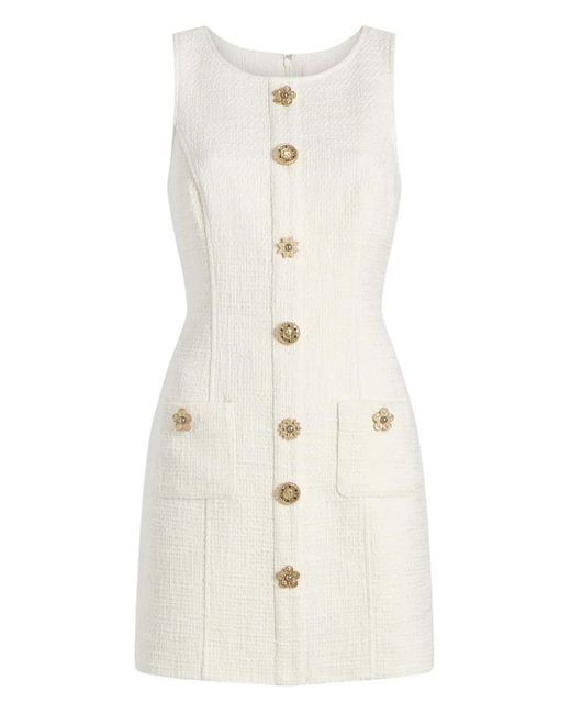 Cinq À Sept White Coin Randi Dress